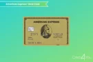 Imagem do American Express Gold Card em destaque sobre fundo colorido.